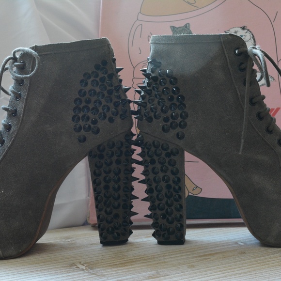SPIKE Jeffrey Campbell Platform Bootie Jeffrey Campbell Spike Platforms